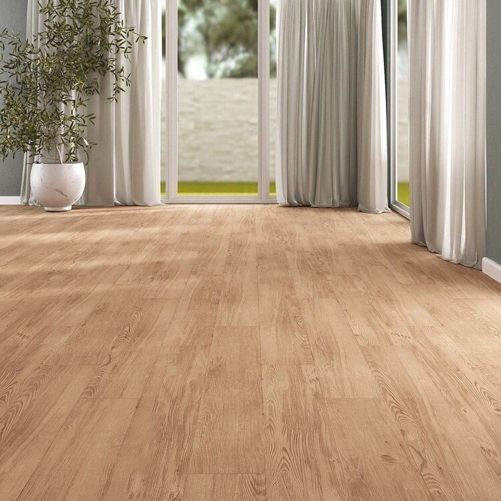 Kit com 11m² Piso Vinílico em Régua 17,78cm X 2mm X 1,21m Sofisticato Ruffino Nogueira