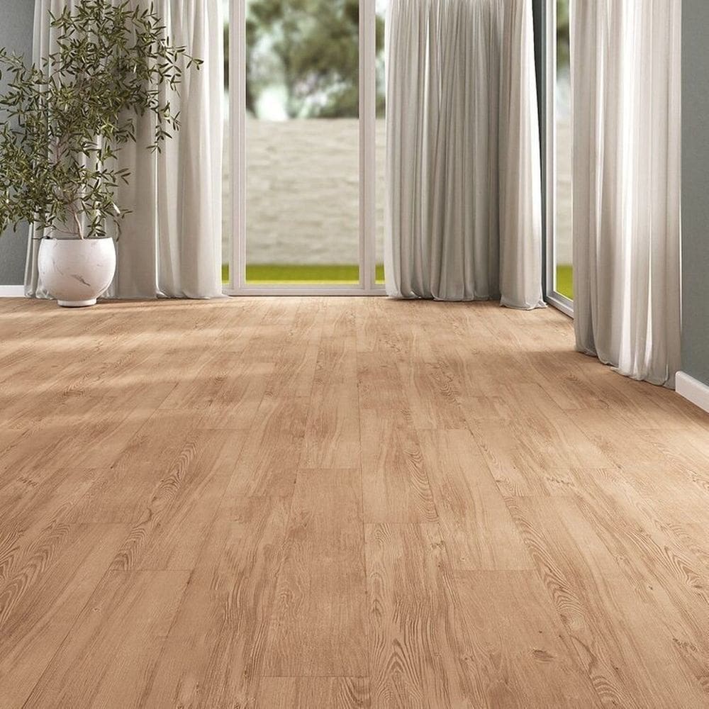 Kit com 58m² Piso Vinílico em Régua 17,78cm X 2mm X 1,21m Sofisticato Ruffino Nogueira
