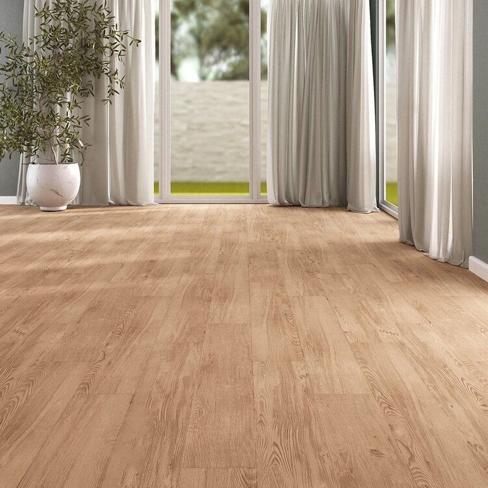 Kit com 19m² Piso Vinílico em Régua 17,78cm X 2mm X 1,21m Sofisticato Ruffino Nogueira