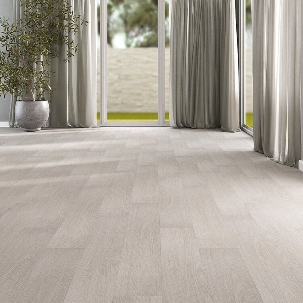 Kit com 19m² Piso Vinílico em Régua 17,78cm X 2mm X 1,21m Sofisticato Ruffino Linheiro