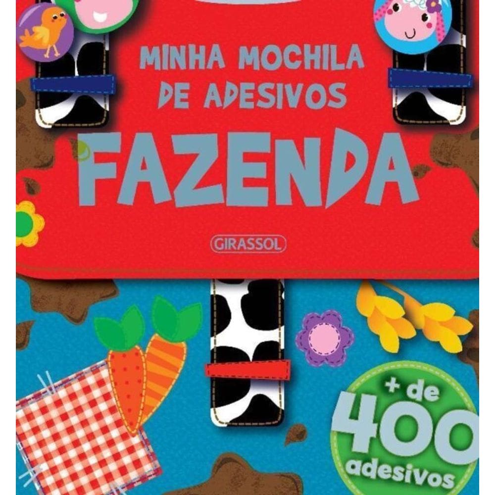 Minha Mochila de Adesivos - Fazenda