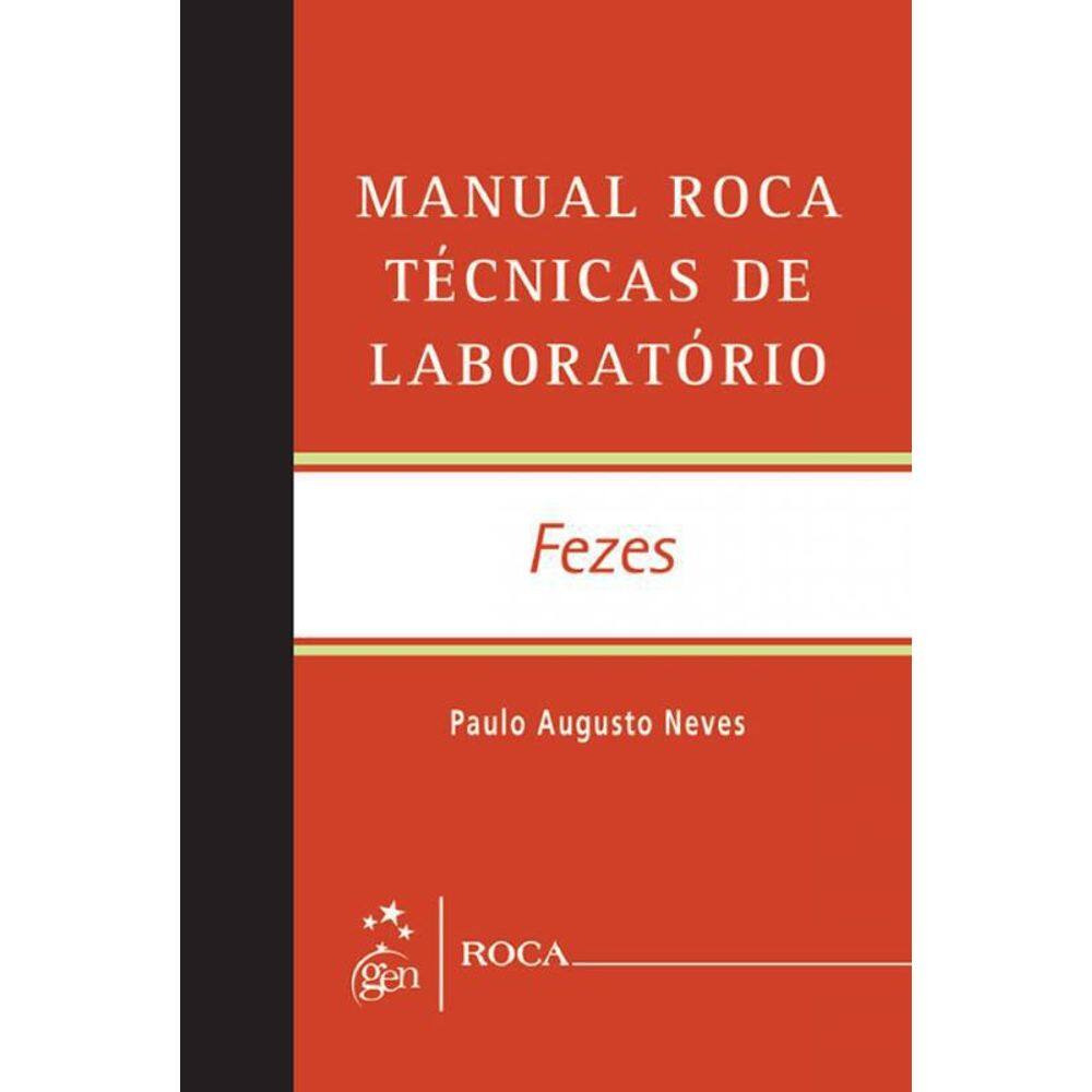Livro Manual Roca Tecnicas De Laboratorio - Fezes