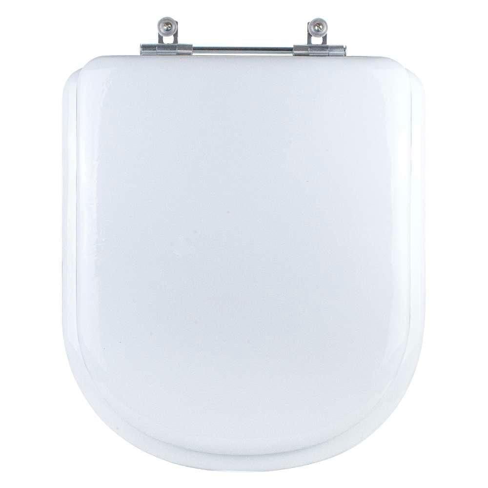 Assento Sanitário Almofadado Loren Class Branco Para Vaso Lorenzetti