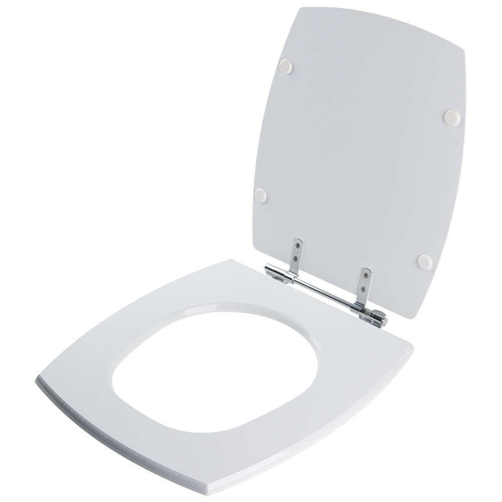 Assento Sanitário Poliester Anturius Branco Para Vaso Luzarte