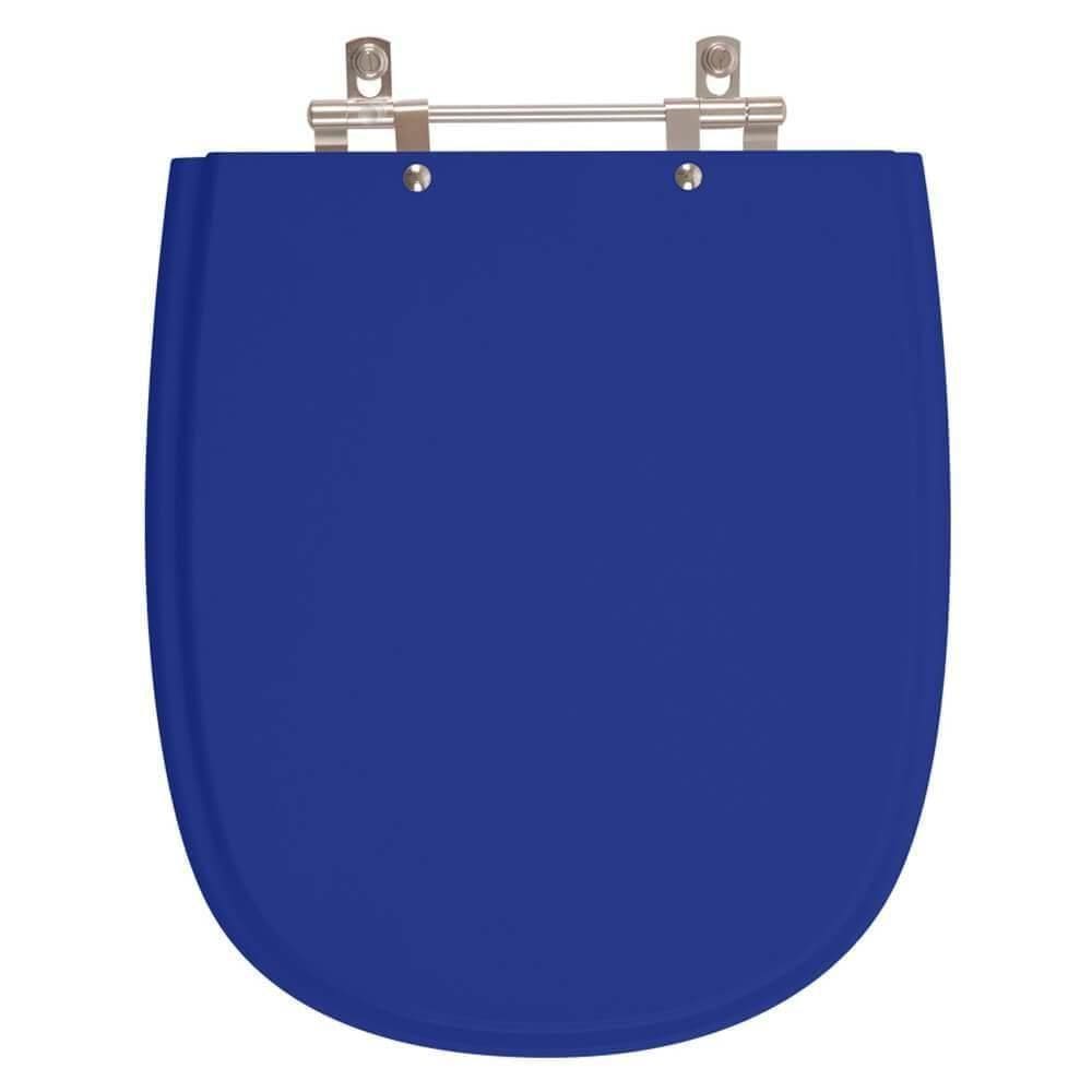 Assento Sanitario Poliester Sabatini Azul Para Vaso Icasa