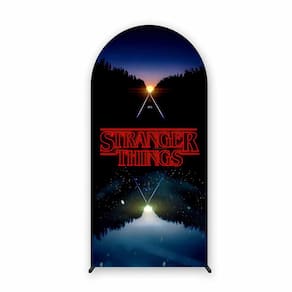 Painel de Festa Romano com Forro Stranger Things - Fera Print