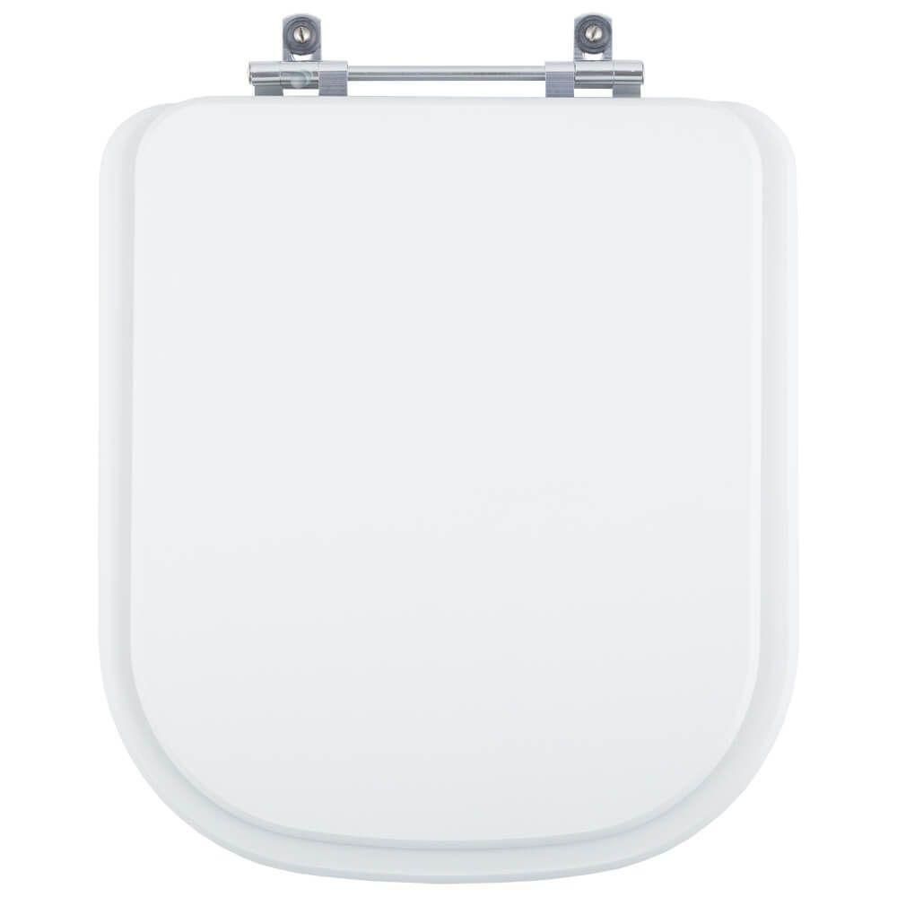Assento Sanitário Poliéster Gap Branco Para Vaso Roca 1.6gpf 6lpf