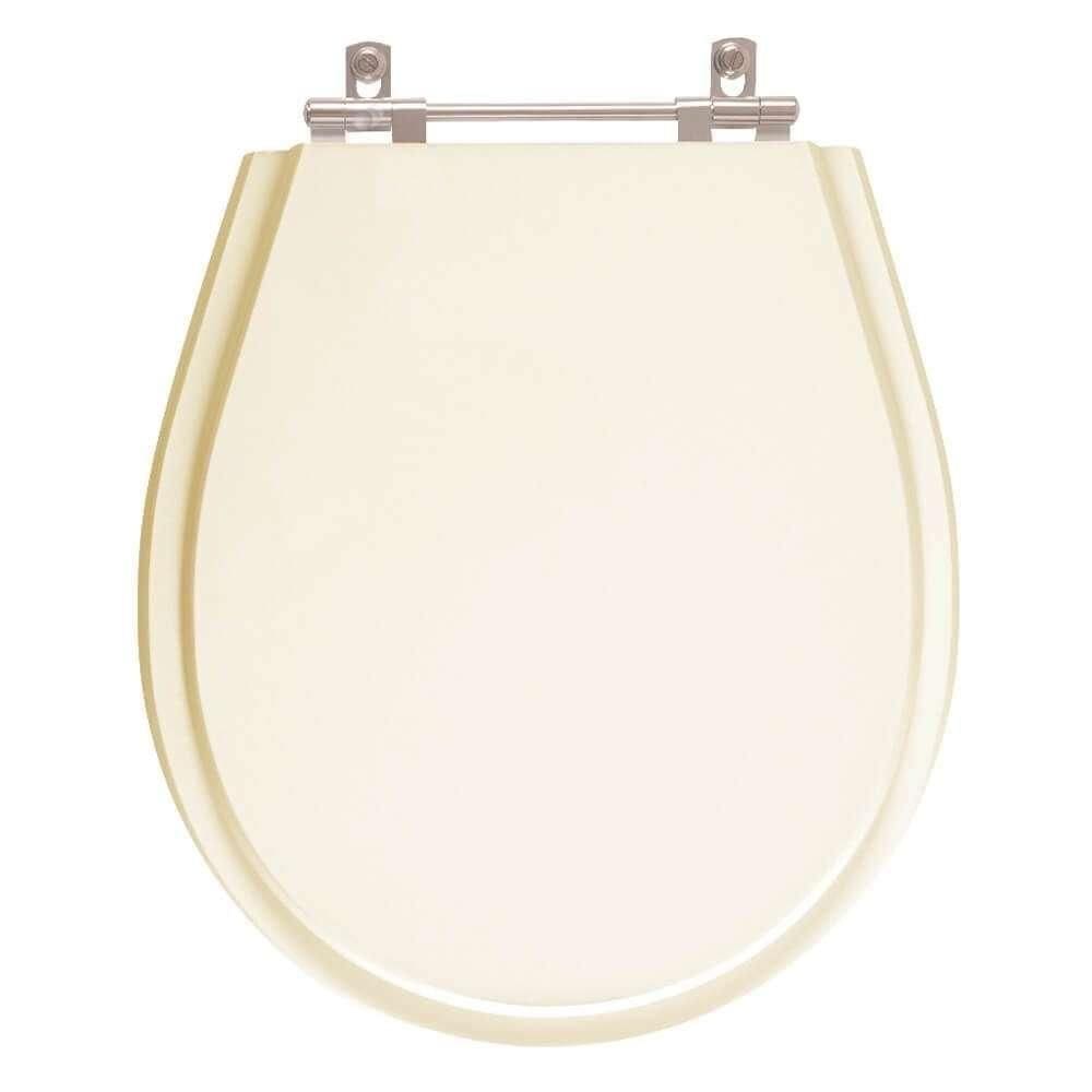 Tampa De Vaso Poliester Avalon Bege Claro Para Louça Ideal Standard