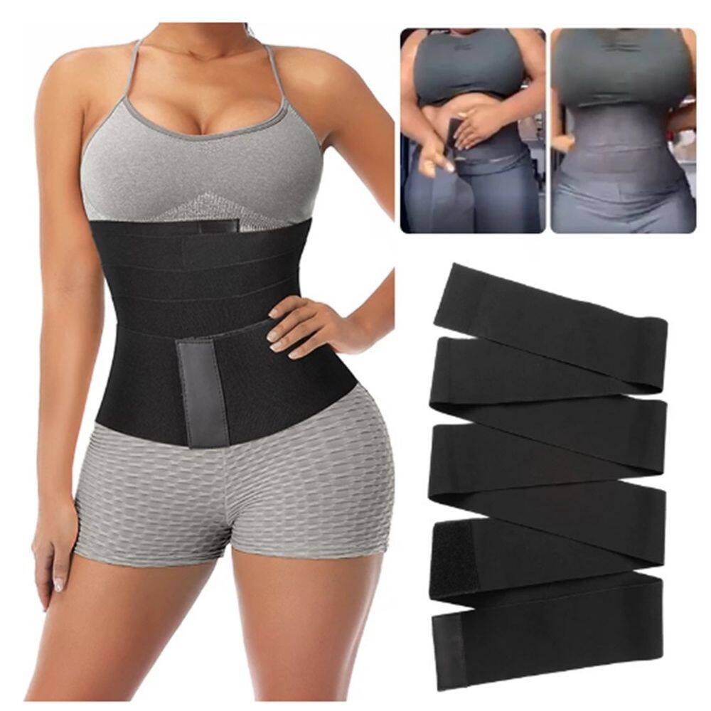 Cinta Modeladora Invisível para Cintura – Faixa Redutora de Gordura 5 Metros