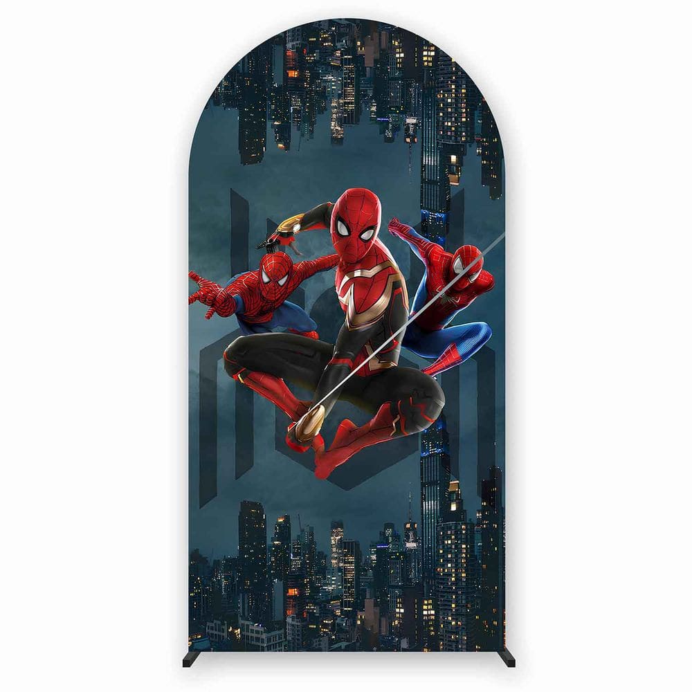 Painel de Festa Romano com Forro Homem Aranha - Fera Print