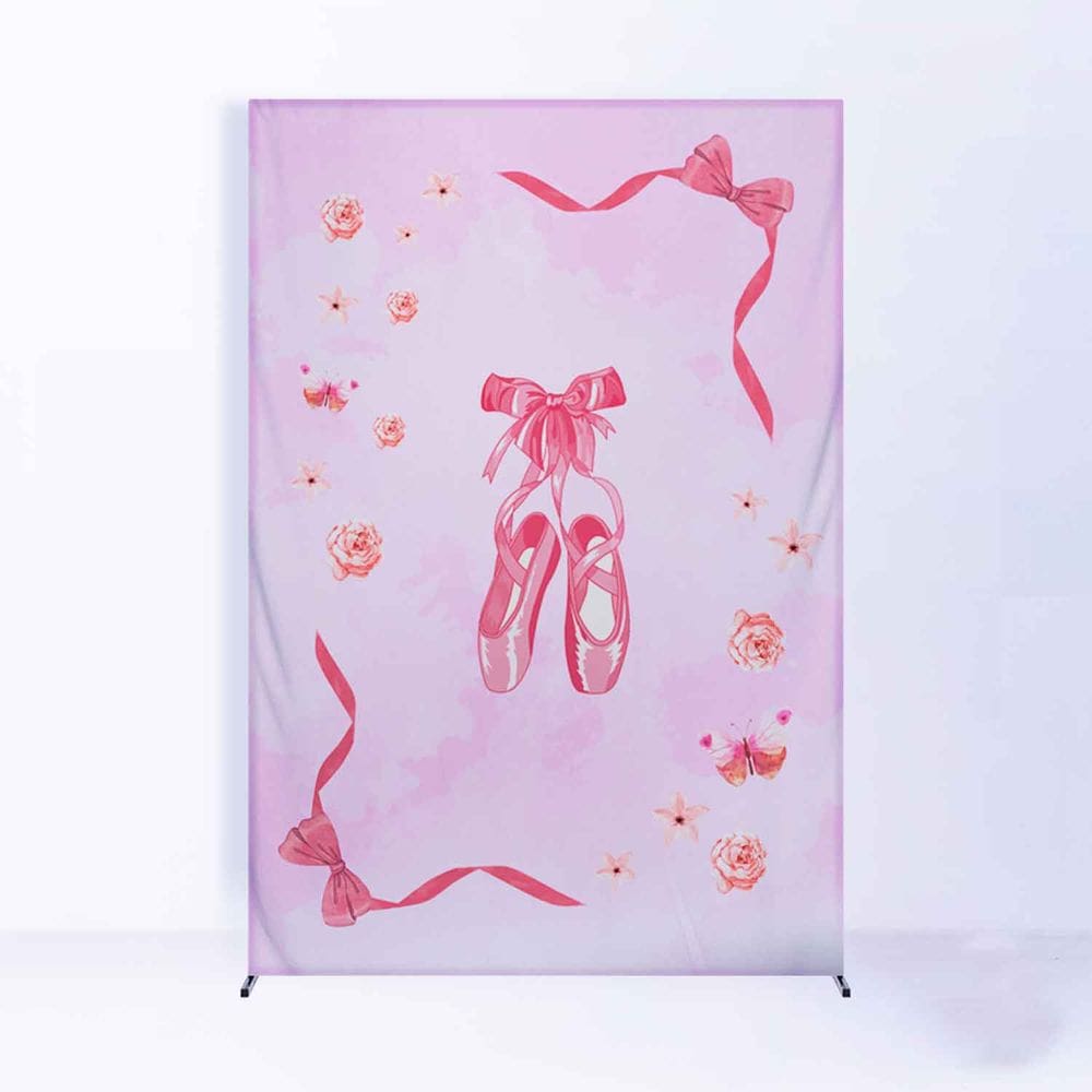 Painel de Festa Lateral com Forro Bailarina - Fera Print