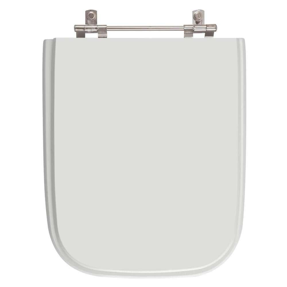 Assento Sanitário Tivoli Sterling Silver (cinza Claro) Para Vaso Ideal Standard