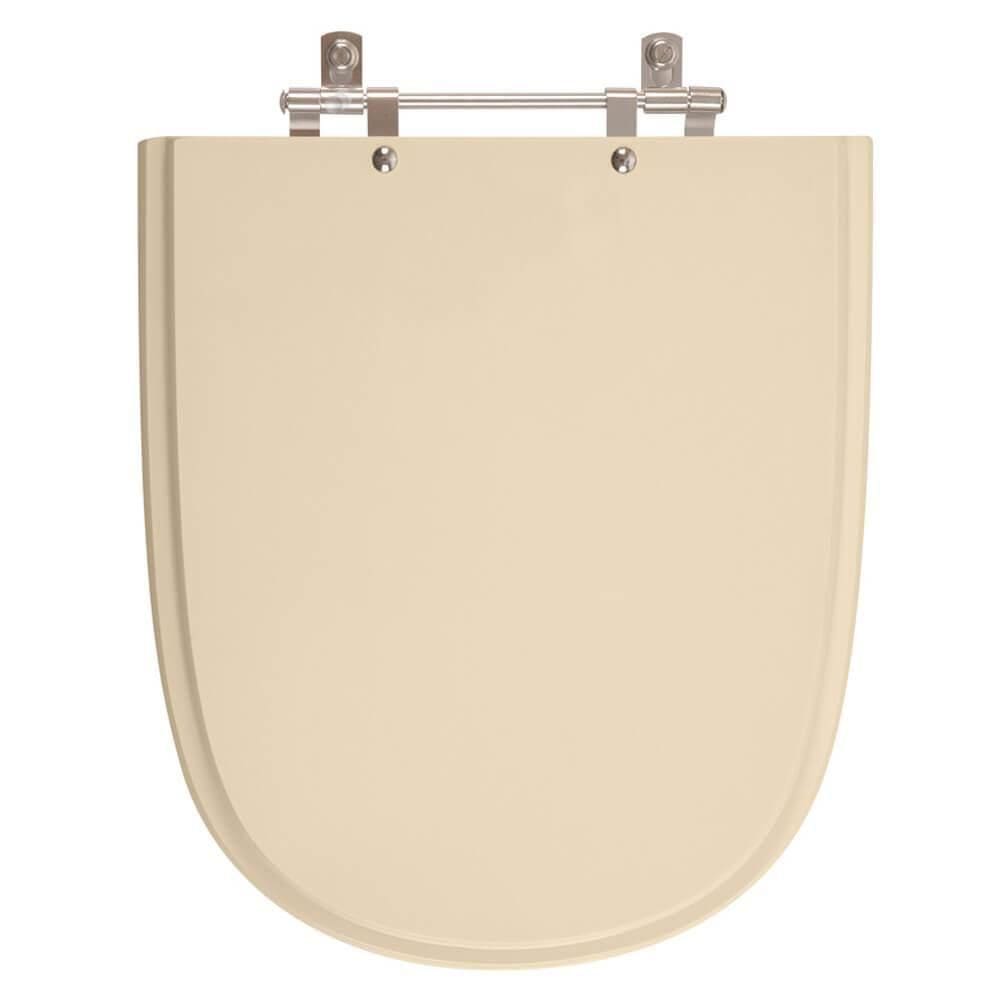 Assento Sanitario Ezedra Visone (salmão) Para Vaso Ideal Standard