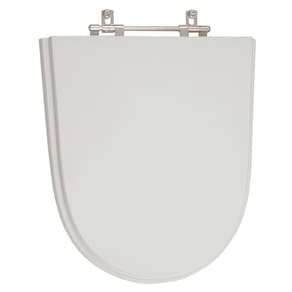 Assento Sanitario Poliester Century Cinza Real Para Vaso Deca