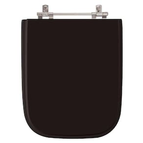 Assento Sanitario Tivoli Preto Para Vaso Ideal Standard