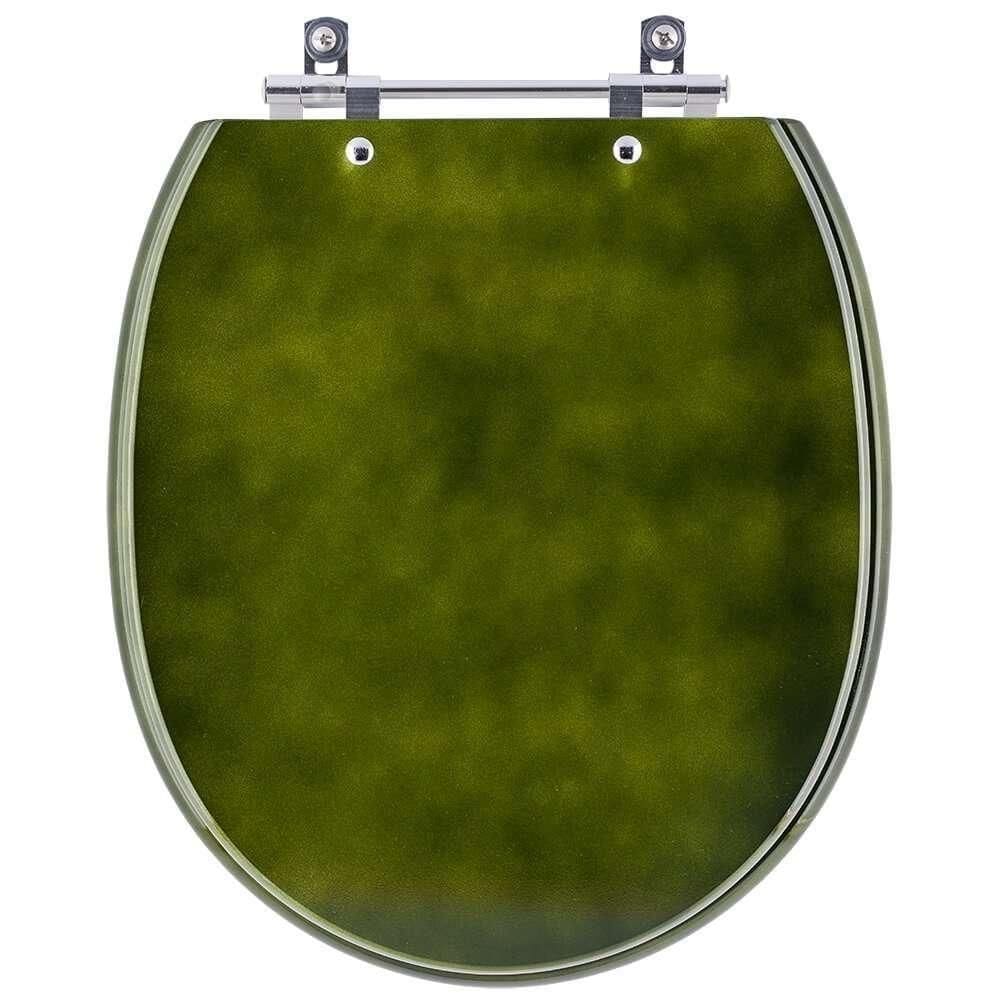 Assento Sanitário De Ville Verde Degradê Para Vaso Deca