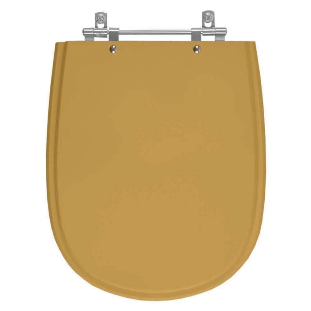 Assento Sanitário Paris Amêndoa Para Vaso Ideal Standard