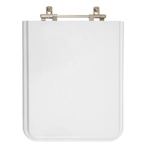Assento Sanitário Acrílico Square Branco Para Vaso Incepa Cidamar