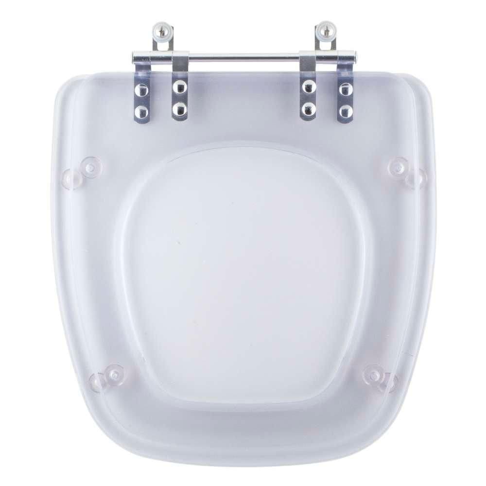 Assento Sanitário Poliester Fit Transparente Para Vaso Celite