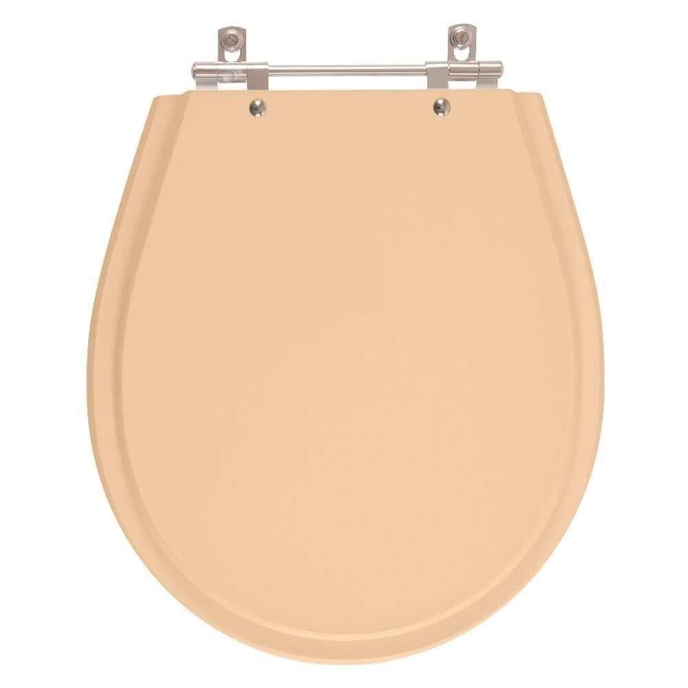 Assento Sanitário Avalon Papaya Para Vaso Ideal Standard