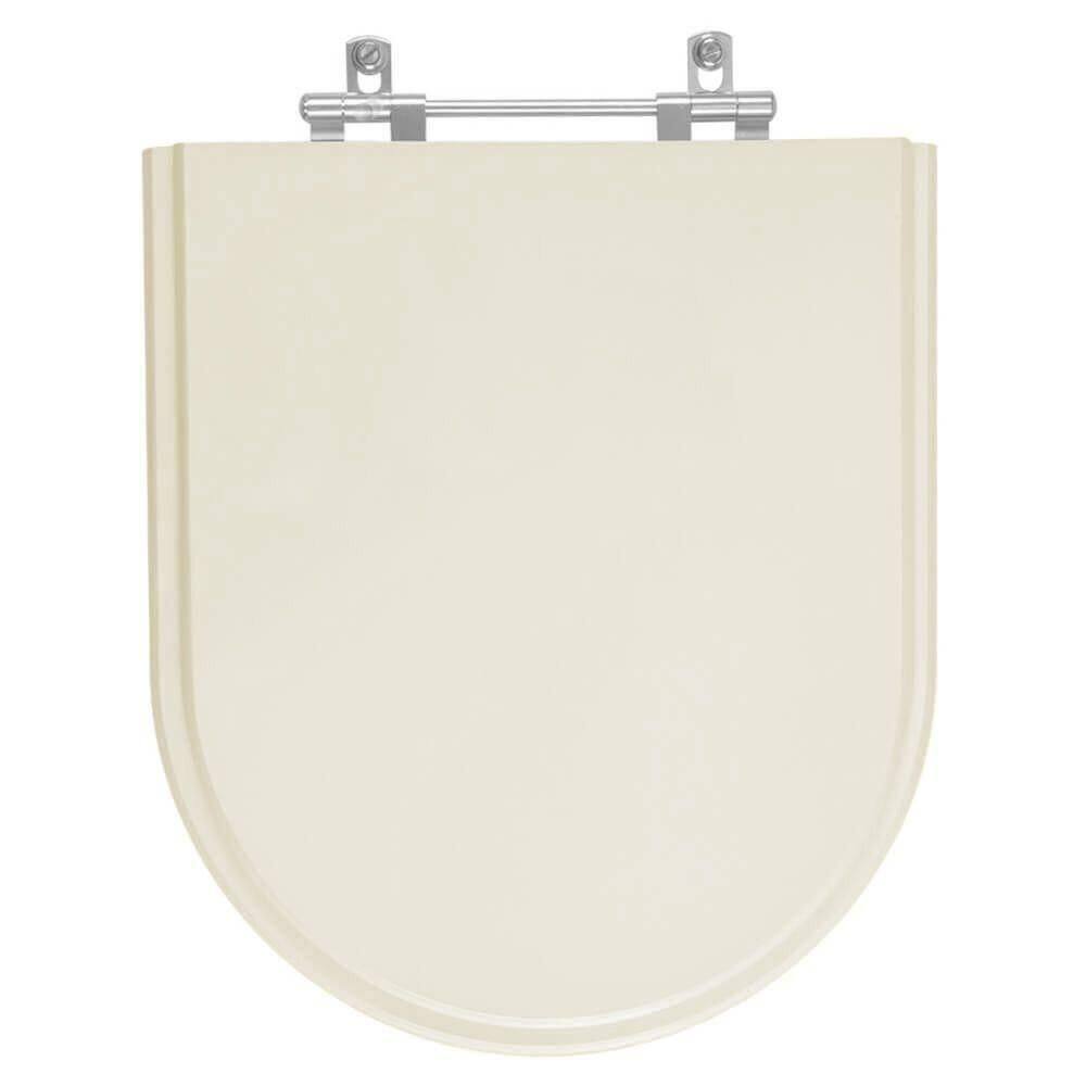 Tampa De Vaso Poliester Belle Epoque Creme Bege Claro Para Bacia Deca 6lpf