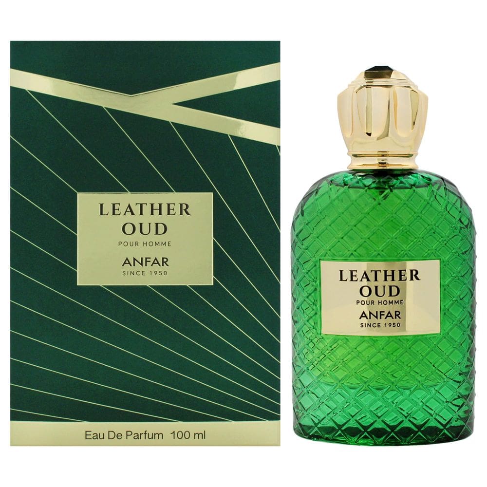 Perfume Anfar Leather Oud Eau de Parfum 100ml para homens