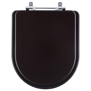 Tampa De Vaso Acrilico Carrara Marrom Fosco Para Bacia Deca 6lpf