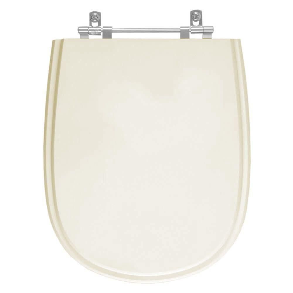 Tampa De Vaso Sanitário Poliéster Sabatini Areia Para Bacia Icasa