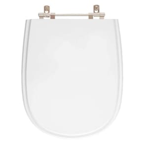 Tampa De Vaso Acrilico Paris Branco Para Bacia Ideal Standard 6lpf