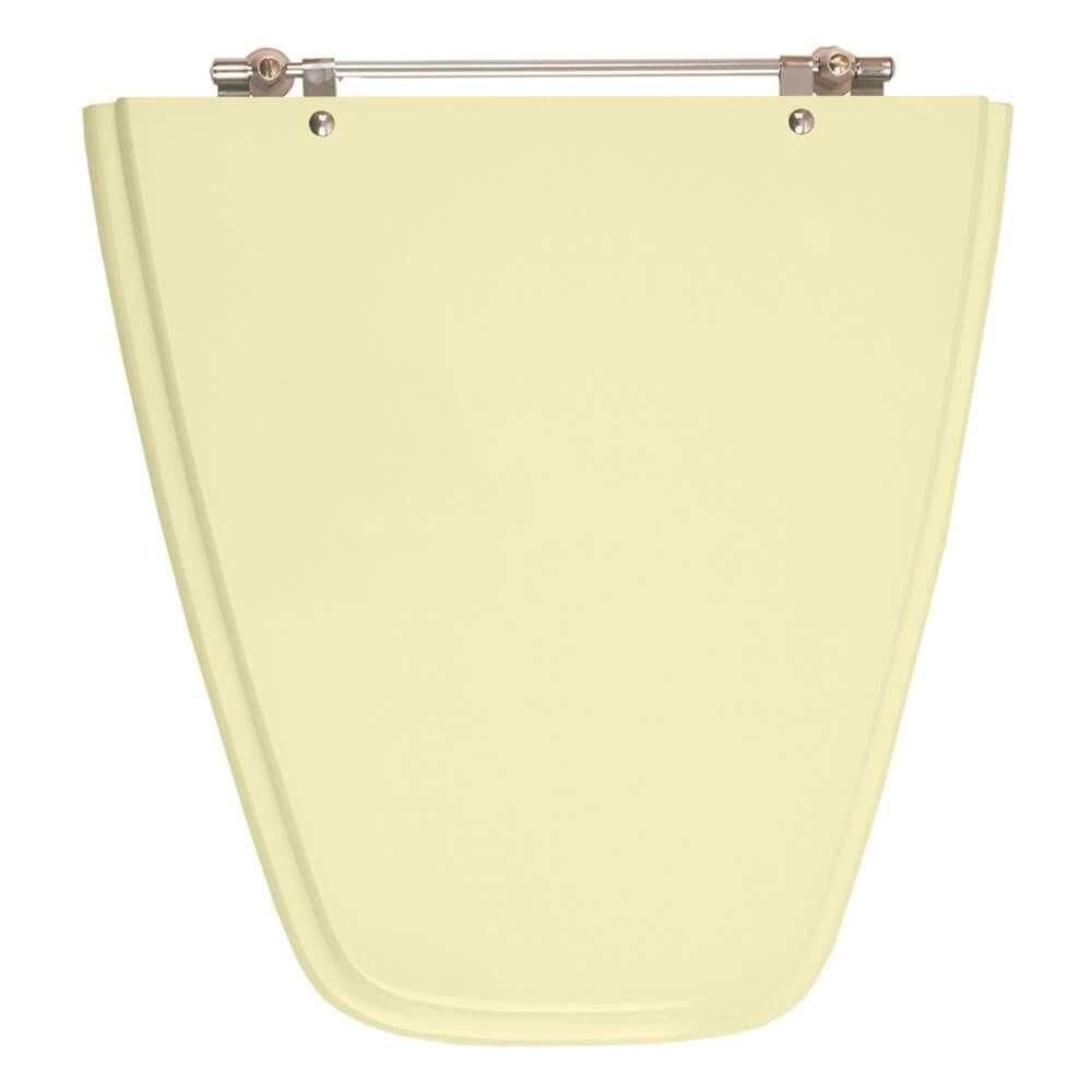 Assento Sanitário Plaza Bege Claro (bone) Para Vaso Ideal Standard