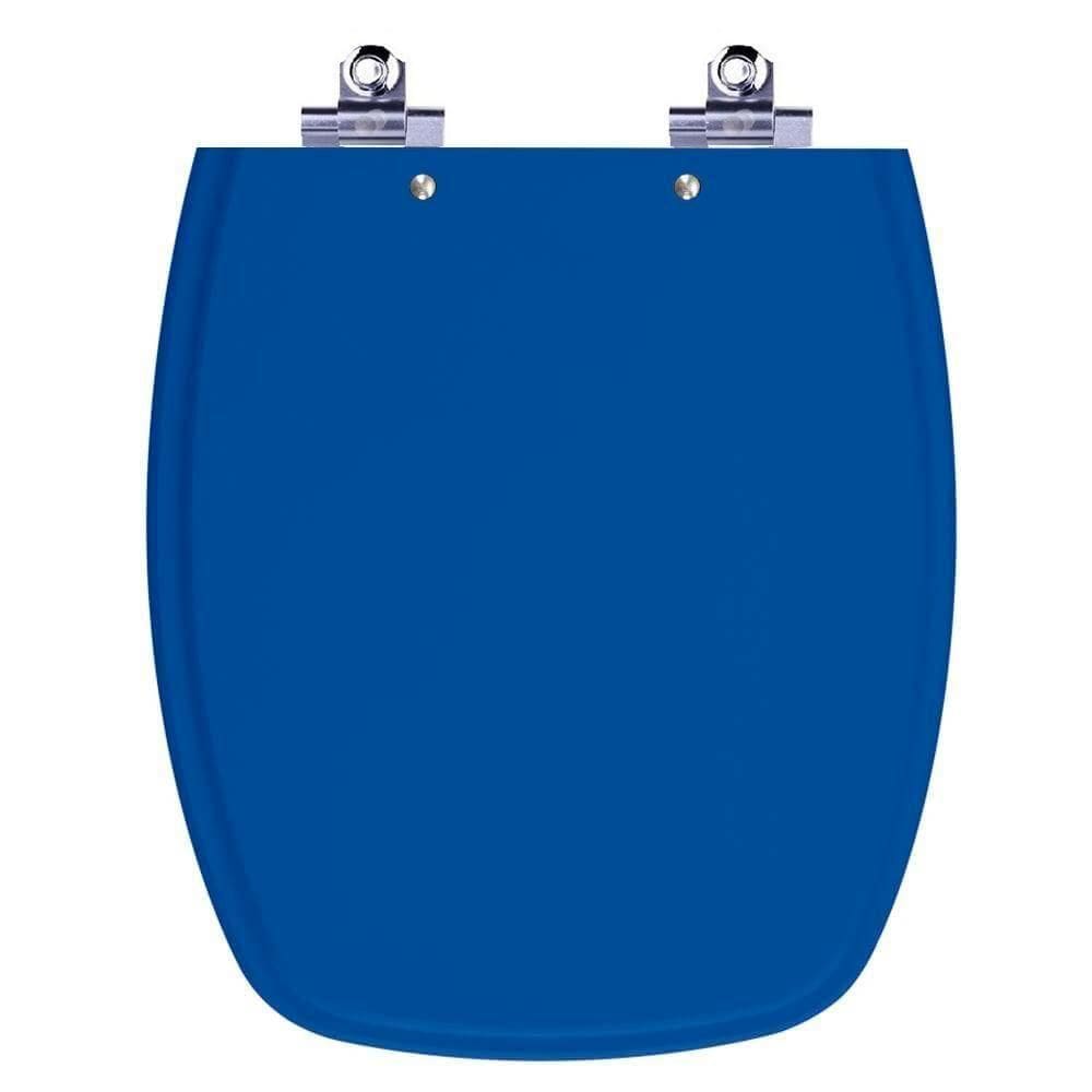 Assento Sanitário Laqueado Soft Close Stylus Azul Mineral Para Vaso Celite