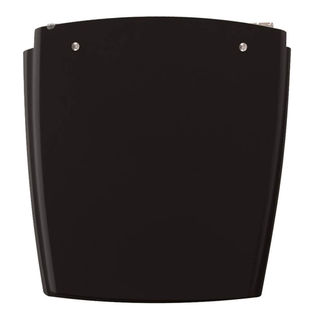 Assento Sanitário Poliester Nuage Preto Para Vaso Incepa