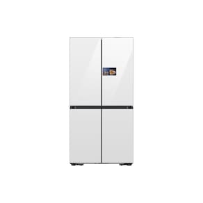 Geladeira Samsung French Door Family Hub com AI Home Bespoke RM90F Clean White 543L - 127V