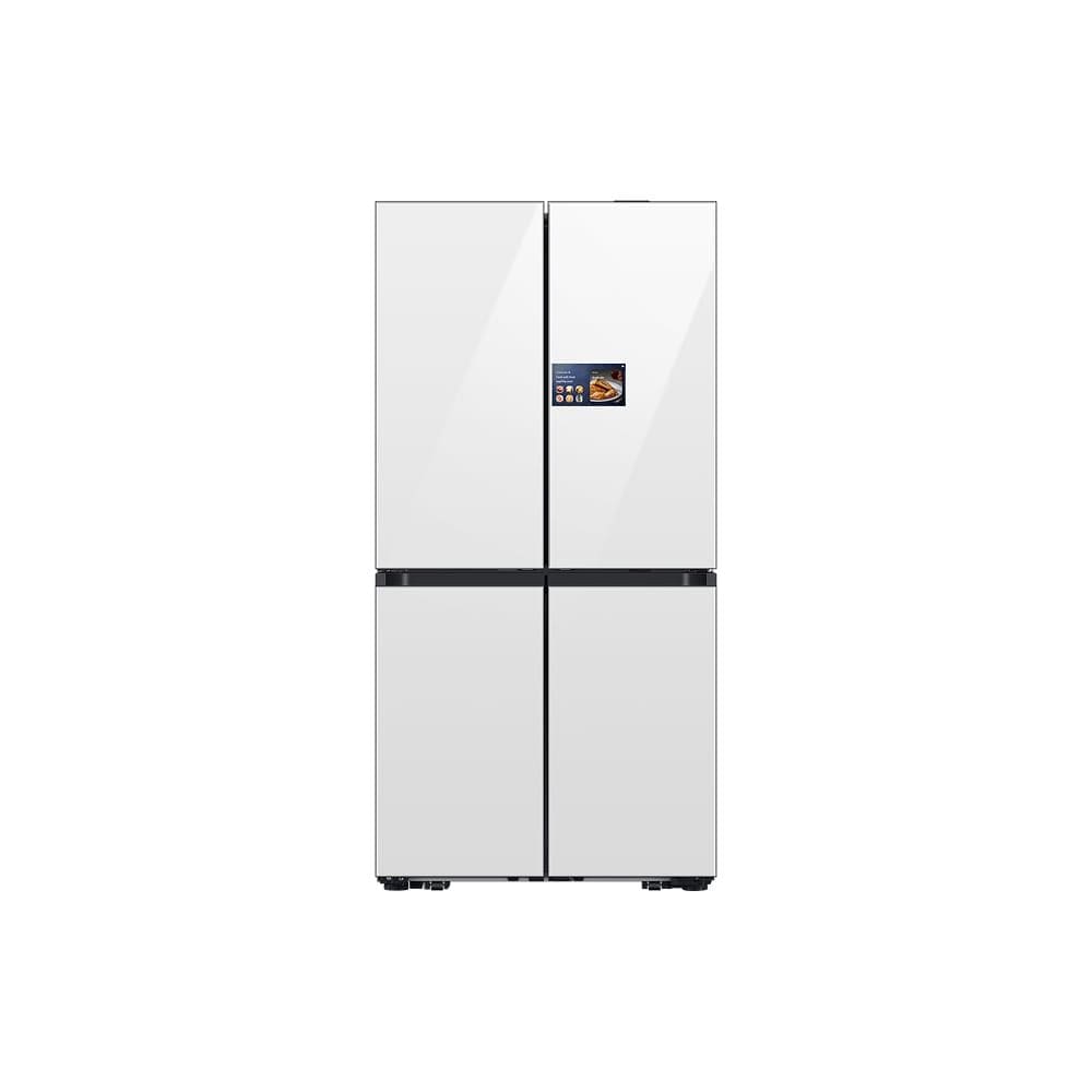 Geladeira Samsung French Door Family Hub com AI Home Bespoke RM90F Clean White 543L - 220V