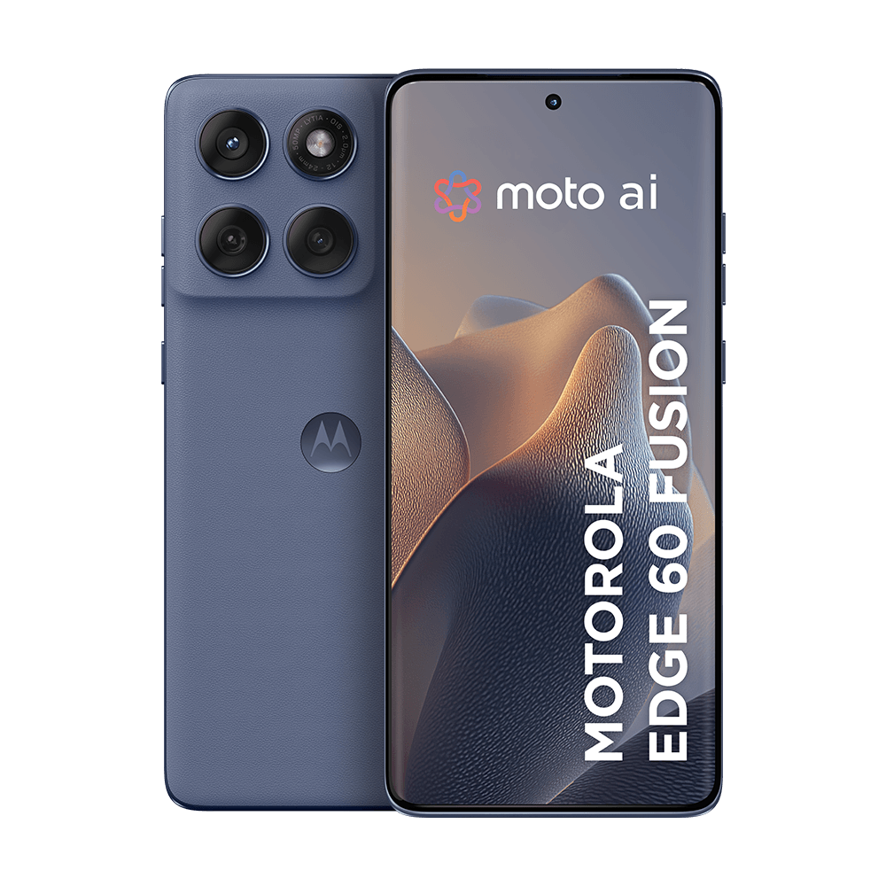 Smartphone Motorola Edge 60 Fusion 5G - 256GB 24GB (8GB RAM+16GB Ram Boost) moto AI 50MP Sony Camera Ultraresistencia militar IP68 NFC