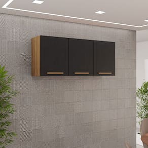 Armário Aéreo Triplo New Valência 120cm Salleto
