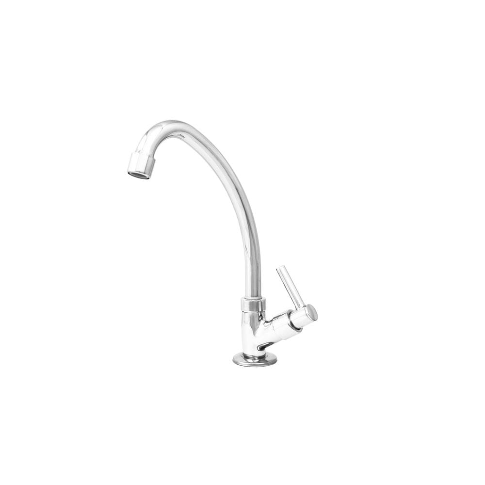 Torneira Metal Cozinha Bica Móvel 1/4 Volta 1/2 26cm