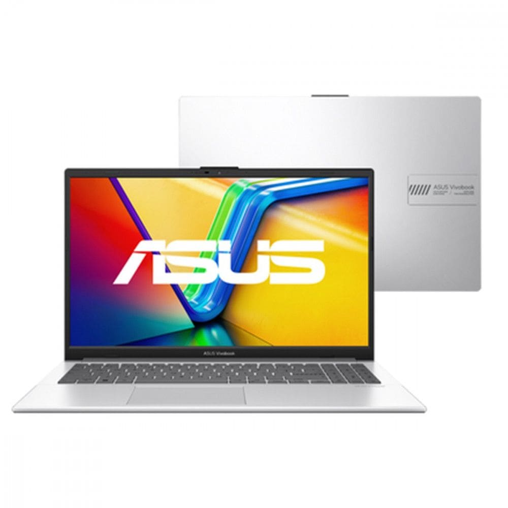 Notebook ASUS E1504GA-NJ441W Intel Core i3 4GB RAM 256GB SSD 15,60 LED Windows 11 Home - Prata