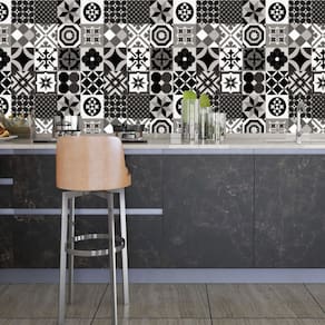 Papel De Parede Adesivo Lavável Cozinha 3 metros