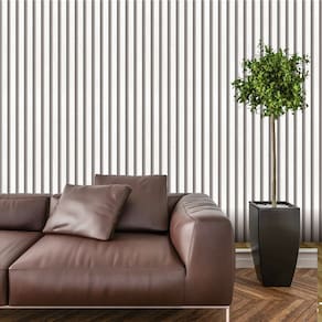 Papel De Parede Adesivo Ripado Madeira Lavável Sala Quarto Cozinha 3 METROS