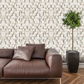 Papel de Parede Adesivo Bloco 3d Pedra Lavável Sala Quarto Cozinha 3 metros