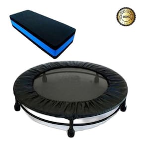 Cama Elástica Mini Jump Com Aro De Reforço + Capa + Step