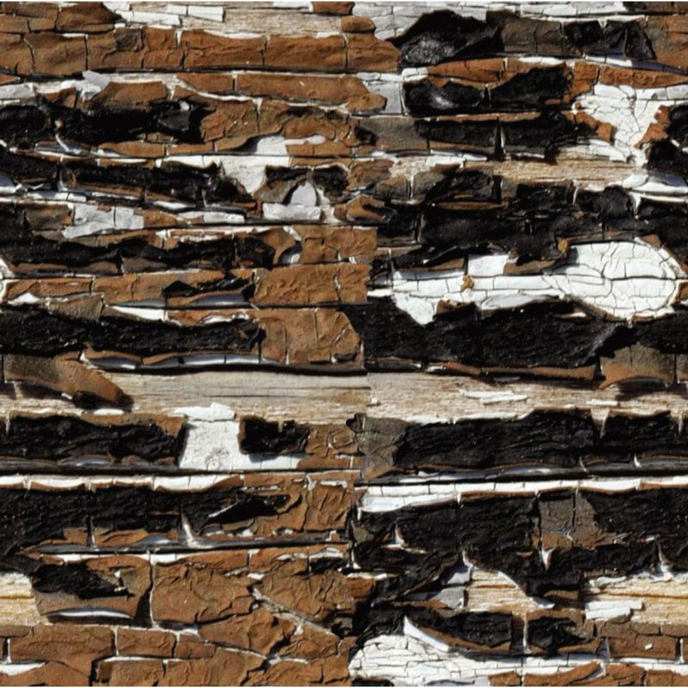 Papel De Parede Adesivo Relevo 3d Madeira Lavável Cozinha 3 metros