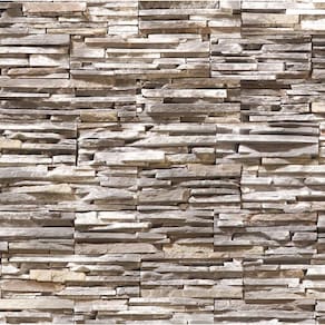 Papel de Parede Adesivo Pedra Canjiquinha Rustica Lavável Cozinha 3 metros