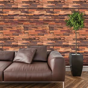 Papel De Parede Adesivo Pedra Canjiquinha Rustica Lavável Cozinha 3 metros