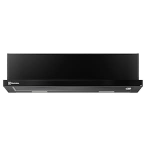 Depurador de Ar Electrolux 90cm Retrátil Preto Efficient com Luz de Led (DE9RB)