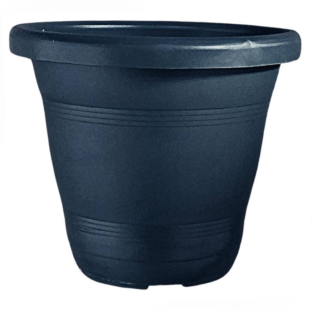 10X Vaso Milano (35x30) Preto RIQUEPLÁS