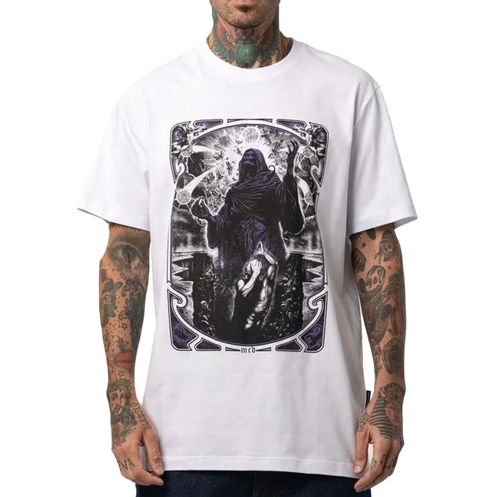 Camiseta MCD Quinta Trombeta Gafanhot WT25 Masculina Branco