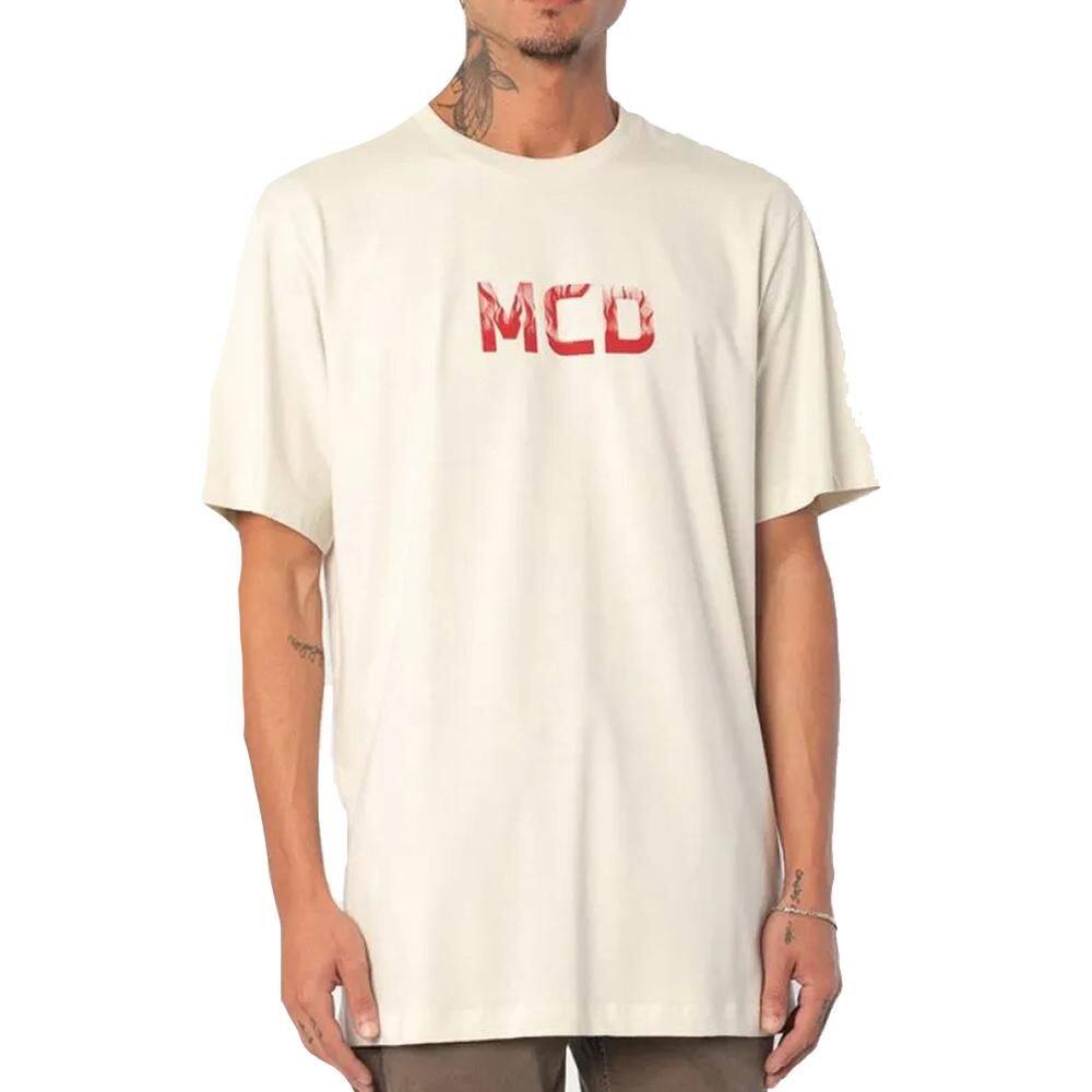 Camiseta MCD MCD Fogo WT25 Masculina Creme Arcanjo