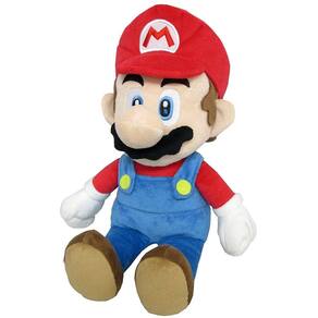 Pelúcia de pelúcia Nintendo Super Mario Mario Médio 14 cm